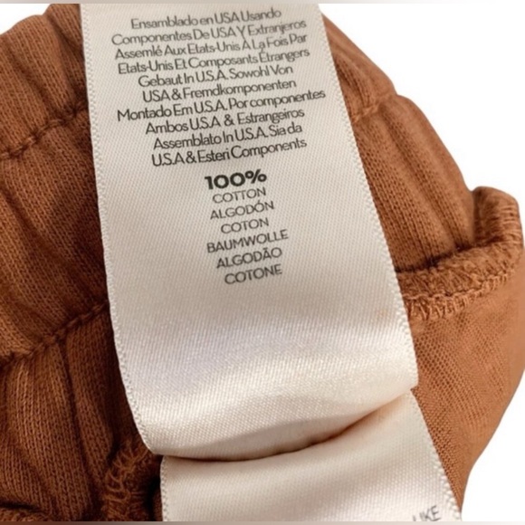 Mother Move It Knock Out Ankle Mocha Bisque Sweatpants Size Small NWT - Picture 11 of 12